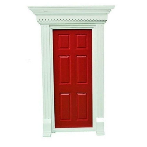 Dolls house red - dolls,