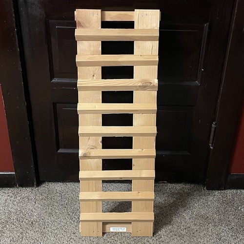 Ikea wood wine rack - wood,