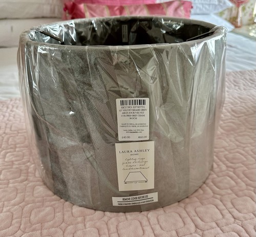 Laura ashley grey velvet - laura,