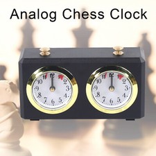 Chess Clock Alarm Chess Timer Mechanical Analog Chess Clock for Board Game Inter