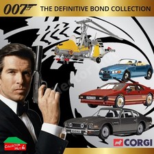 James Bond Corgi Definitive Collection 1:36 Die Cast Models