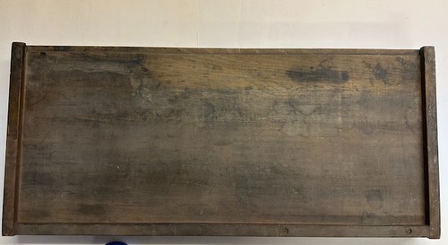 Antique wooden type - type, case