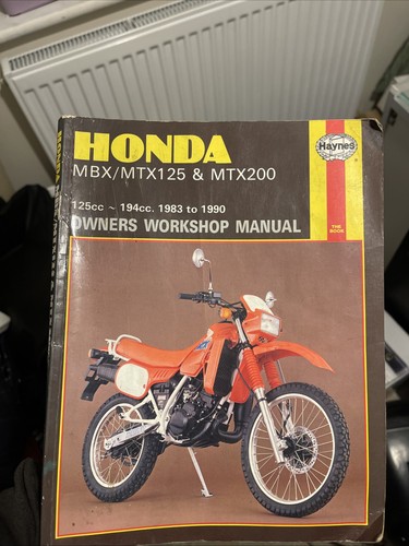 Haynes manual 1132 honda - 1132,