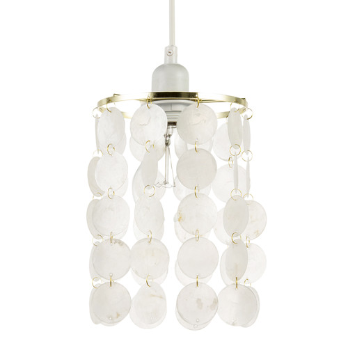 Pendant light shade with - light,