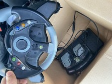 Mad Catz MC2 MicroCON Racing Wheel & Pedals Xbox 360 Official Steering Controls