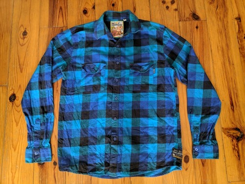 Mambo men blue check - men's, shirt
