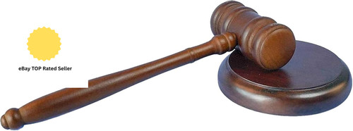 Premium wooden gavel - premium, with