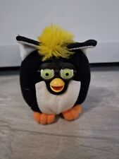 McDonalds Sweet Furby 2000 Black & White Plush Soft Toy Figure Doll