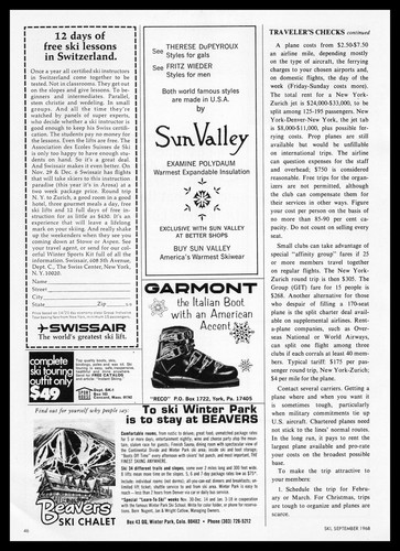 1968 beavers ski - ski, winter