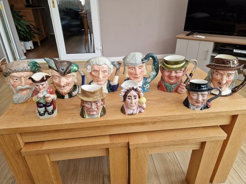 Toby jug collection - jug, all