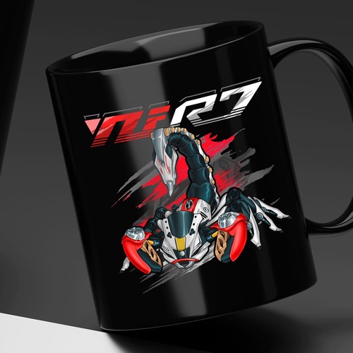 Coffee mug for yamaha - mug, yzf-r7