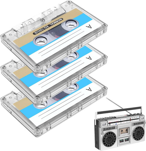 Blank cassette tapes - cassette, 90min,3
