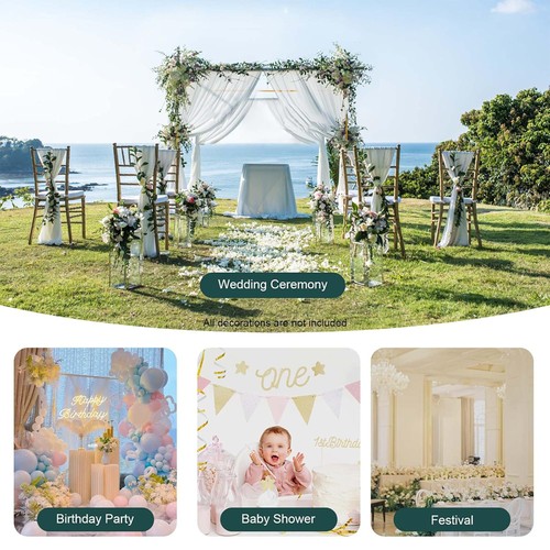 Adjustable wedding backdrop - adjustable,