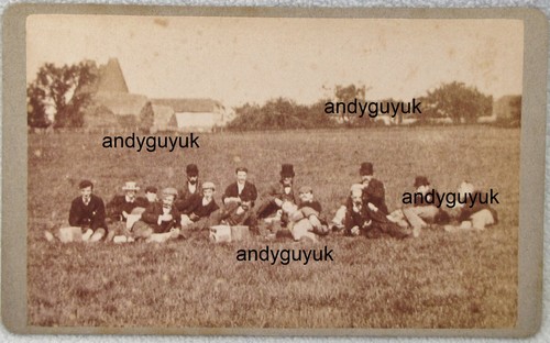 Cdv man oast house large - house, group