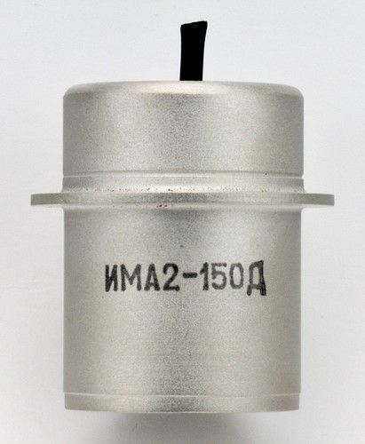 Small pulsed ray tube with - pulsed,