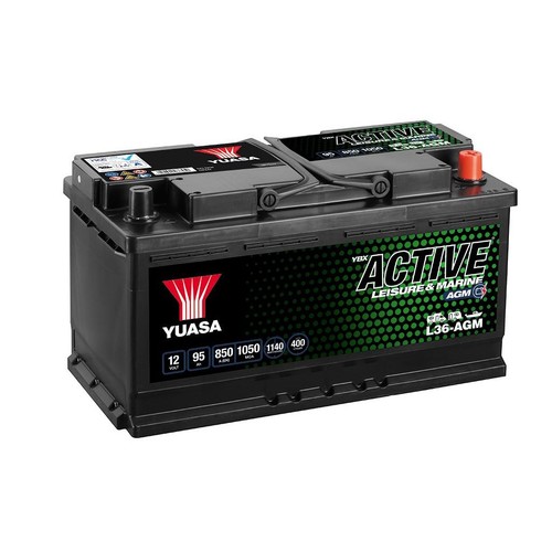 Yuasa l36 agm active - yuasa, l36-agm