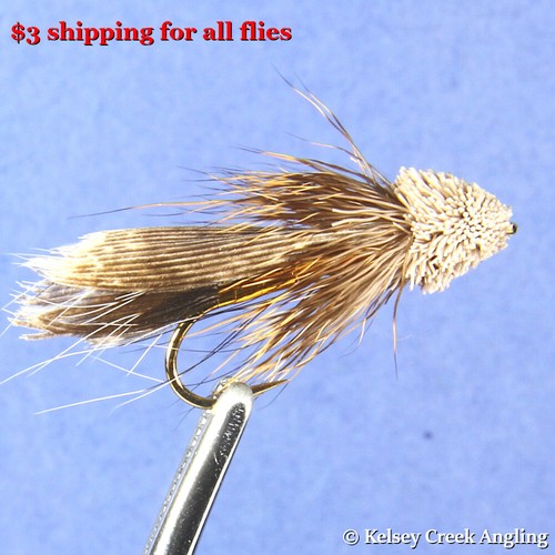 Dozen muddler minnow - dozen, (12)