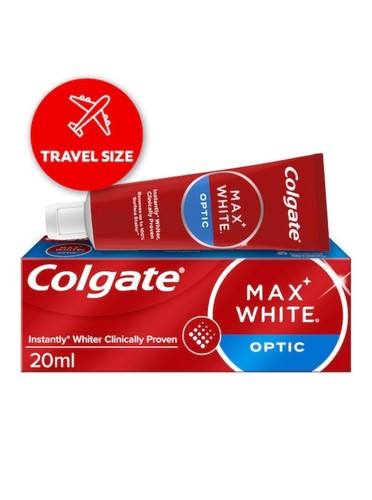 Colgate max white optic - white,