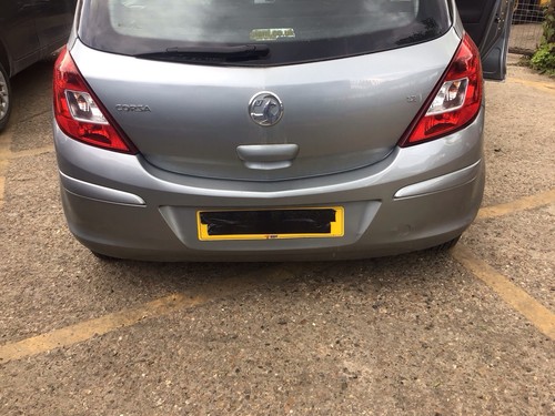 Vauxhall corsa rear bumper - corsa, d
