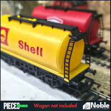 Wagon Replacement ladder V3 for Hornby OO Gauge R227 Shell tanker - 2 sets 1:76
