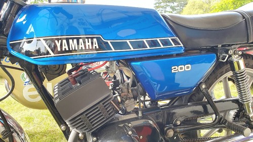 Yamaha rd200 fuel petrol - yamaha,