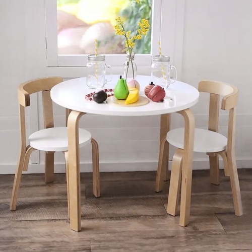Wooden kids table and chair - kids,