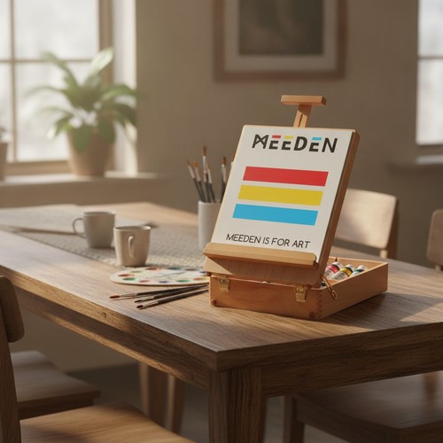 Portable artist easel box - portable,