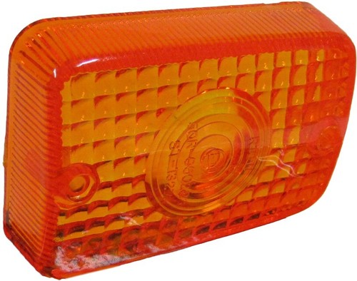 Indicator lens rear amber - indicator, r/h