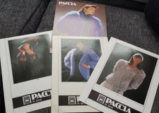 PACCIA La Lana Retro Knitting Patterns x 4