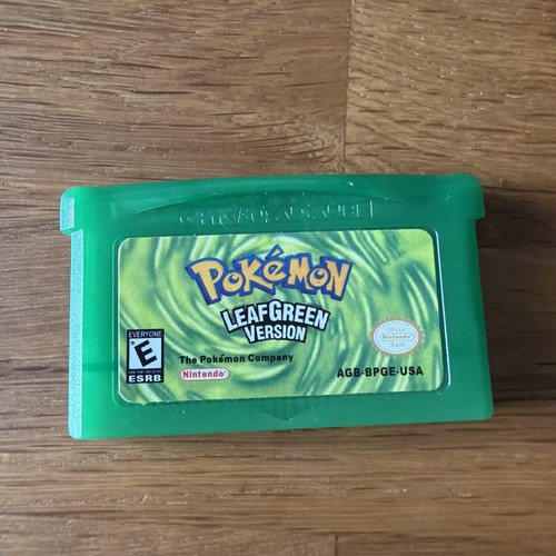Pokémon leaf green version - green,