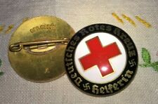DRK Badge REPLICA  Deutsches Rotes Kreuz, Helferin, for historical re-enactment