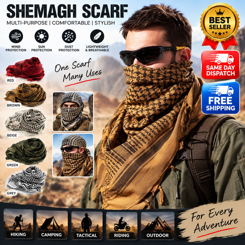 100 soft cotton shemagh scarf - 100%,