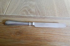 Vintage silver butter knife