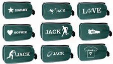 PERSONALISED BOOT BAG FOOTBALL RUGBY TOILETRY SPORTS SCHOOL TRAVEL SHOE BAG