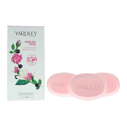 Yardley english rose soaps - english,