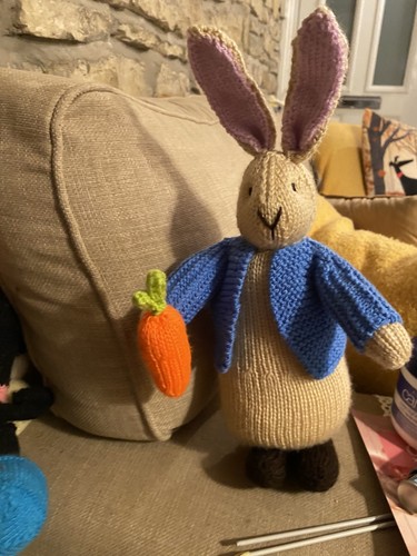Hand knitted made beatrix - knitted,
