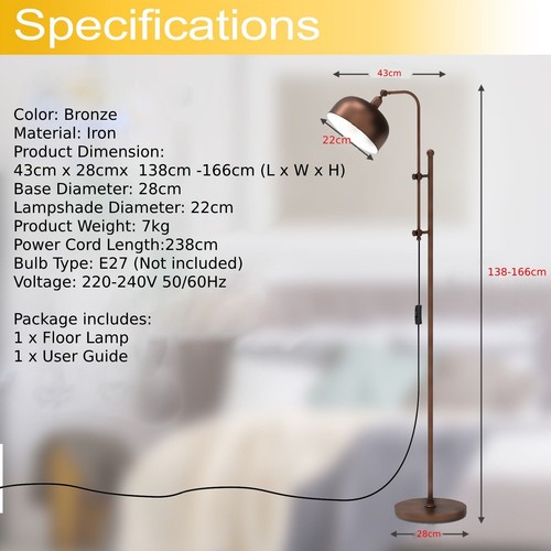 Lampshade industrial floor - industrial,