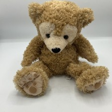 Hidden Mickey Teddy Bear Disneyland  17” Walt Disney Park Tan Creme Plush