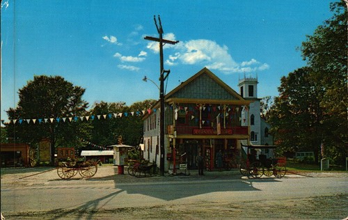 Vintage postcard west - vintage,