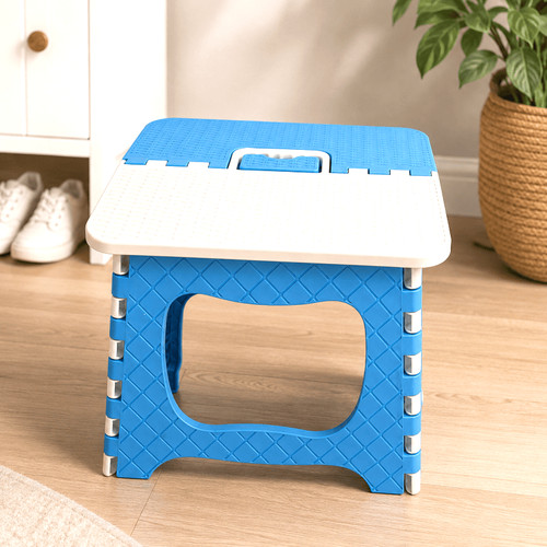 Blue heavy duty - folding, step
