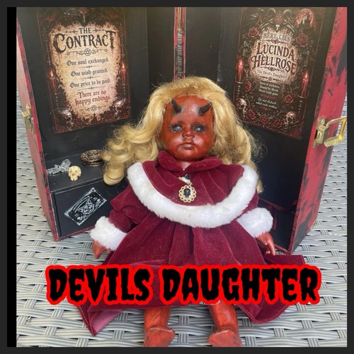 Porcelain horror doll - porcelain,
