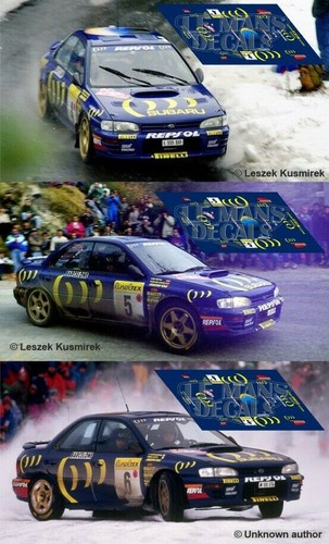 Decals subaru impreza - decals,