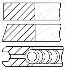 Piston ring set 08-524307-10