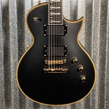 ESP LTD EC-1000 Vintage Black Satin EMG Guitar LEC1000VB #0274 Used