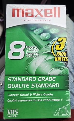 Maxell video cassette hours - video, 8