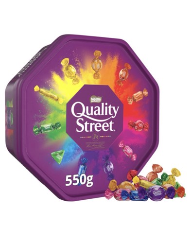 Quality street chocolate tub - quality,