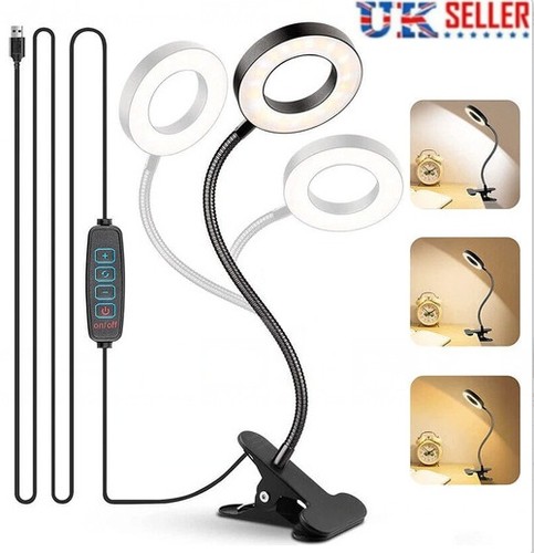 Magnifying glass desk light - 5x,