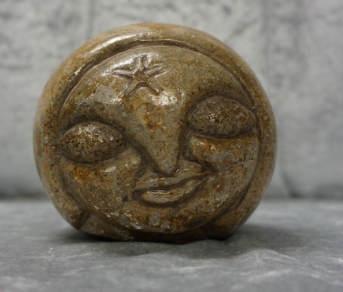 Shona style carved stone face - shona,