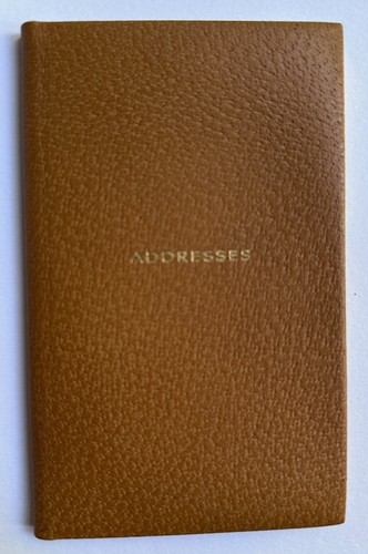 Address book smythson bond - of,