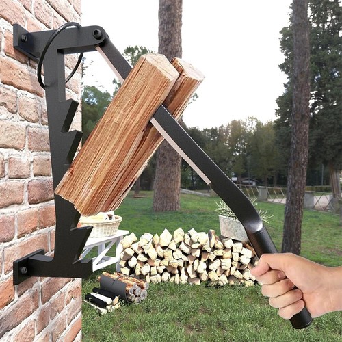 Wall mounted wood - wall-mounted, kindling